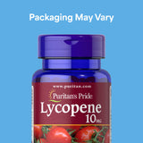 Puritan's Pride Licopeno 10 mg, cápsulas, apoyo para la salud de próstata.