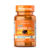 Puritan's Pride Lutigold Lutein en botella para uso diario de la vista.