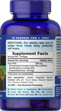 Puritan's Pride Neuro-PS 100 mg, etiqueta legible para uso diario