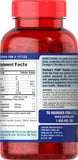 Puritan's Pride Omega-3 botella con 180 cápsulas para la rutina diaria.