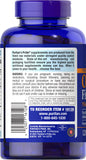 Etiqueta sin gluten destacada; Puritan's Pride Omega-3 para una dieta sin gluten.