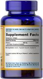 Puritan's Pride Vitamina E 450 mg: etiqueta frontal para recordatorio de uso diario y beneficios antioxidantes