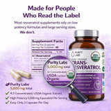 Purity Labs Etiqueta orgánica USDA: garantía de pureza y calidad