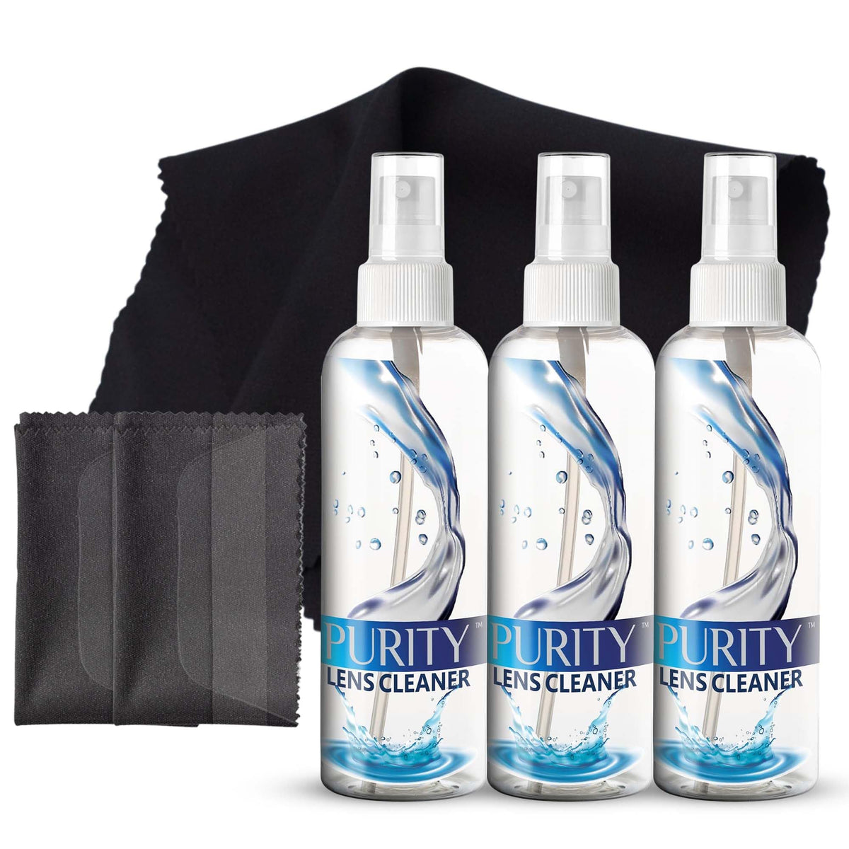 Purity Lens Cleaner, botella pulverizadora para eliminar suciedad de lentes y pantallas