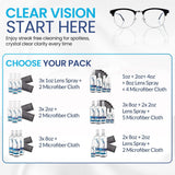 Purity Lens Cleaner empaque compacto ideal para viaje