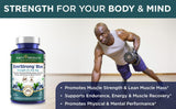 Purity Products EverStrong Blue, soporte para huesos, músculos y articulaciones durante el entrenamiento.