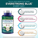 Purity Products EverStrong Blue, arándanos orgánicos, antioxidantes para células y tejido muscular.