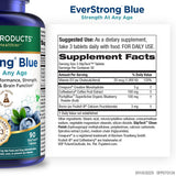 Purity Products EverStrong Blue, creatina monohidrato en polvo para potencia y recuperación.