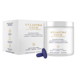 Purity Products Hylastra Gold, cápsulas blandas en frasco para hidratación de la piel.