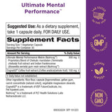 Purity Products Nutricog Matrix: ingredientes vegetales para función cerebral saludable