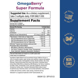 Purity Products OmegaBerry cápsulas, textura suave para uso diario