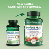 Purity Products Perfect Multi: mezcla de frutas y verduras para nutrición diaria.