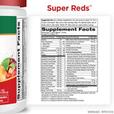 Purity Products Super Reds envase 330 g para dosis diaria de color y nutrientes.