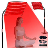 Puroth panel de luz roja 11x14 para rostro y cuello, cuidado facial en casa.
