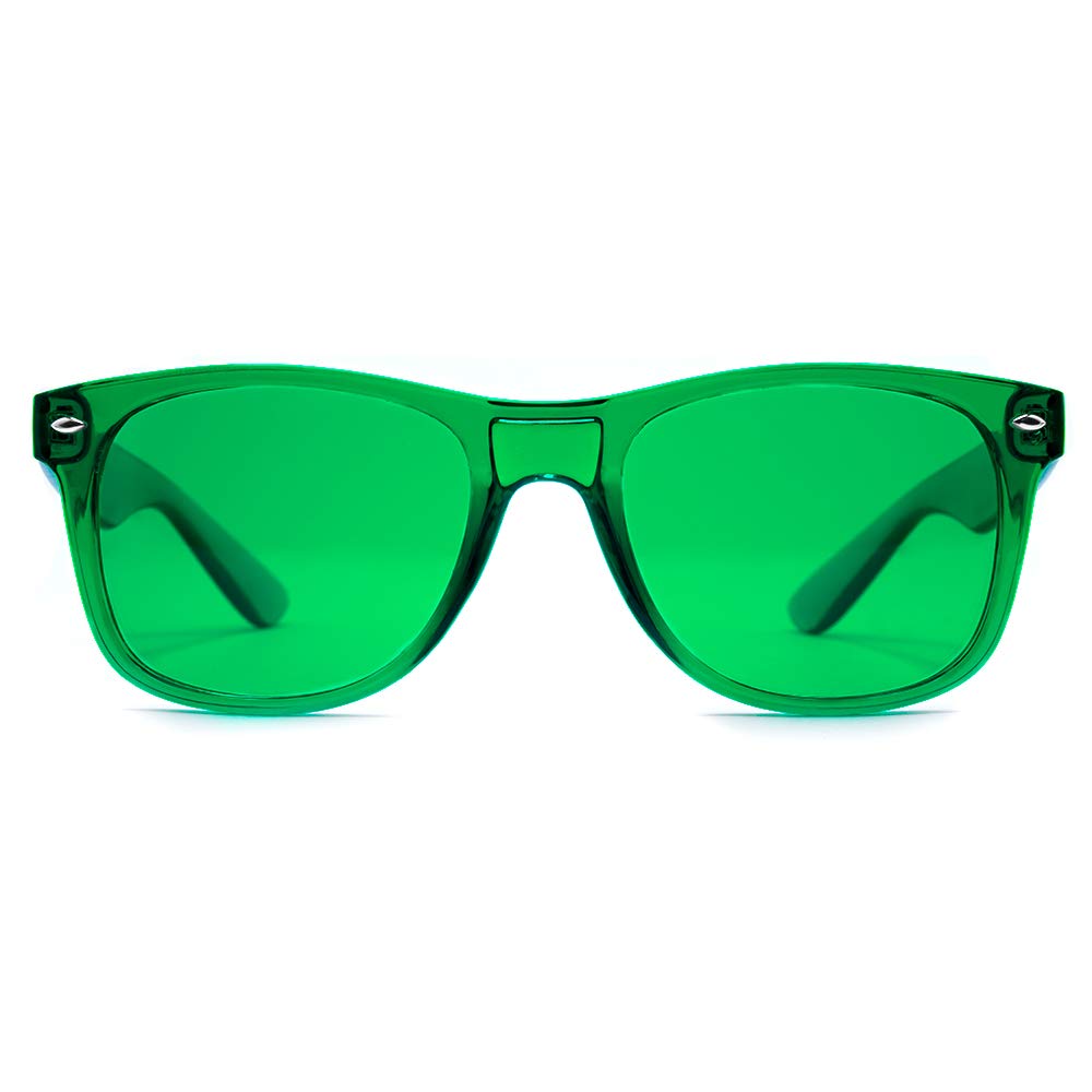 Gafas PURPLE CANYON con color verde para relajación y fotofobia suave