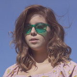 PURPLE CANYON gafas para migrañas con lente verde y marco duradero