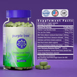 Purple Tree Happy Liver Daily certificado California, garantía de calidad.