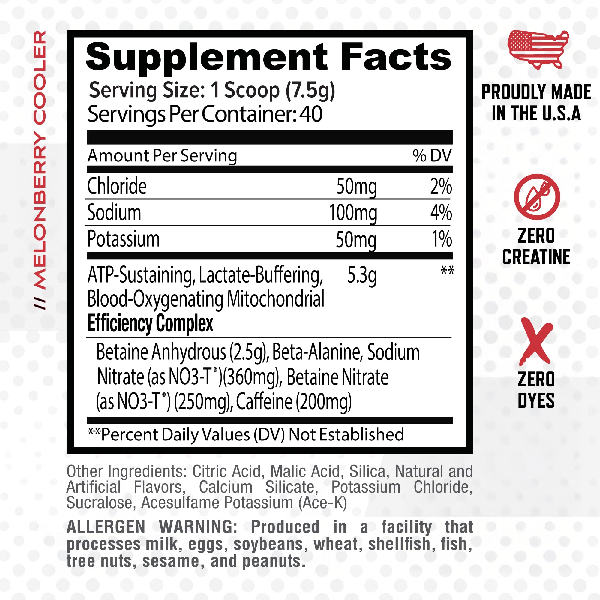 Purus Labs Condense Endurance sabor Melón-Baya para sesiones prolongadas