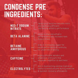 Purus Labs Condense: envase de 40 porciones para entrenamientos consistentes.