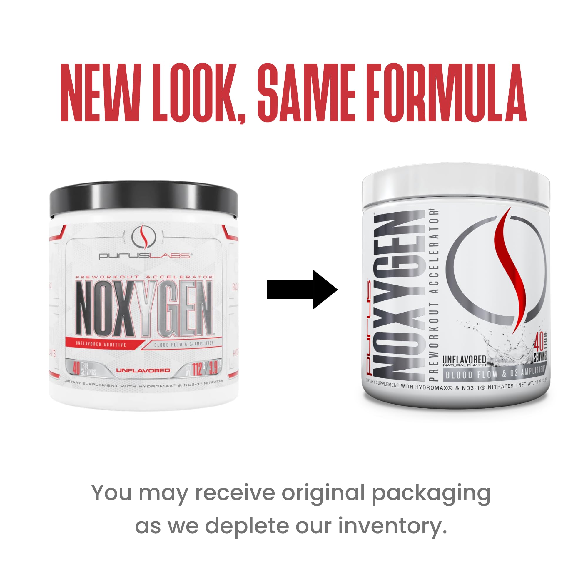 Purus Labs NOXygen Powder lista de nitratos y ingredientes visibles