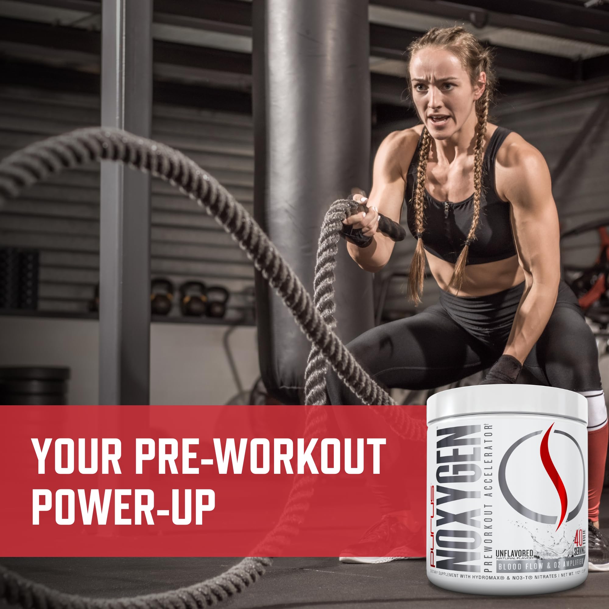 Purus Labs NOXygen Powder uso recomendado para sesiones intensas