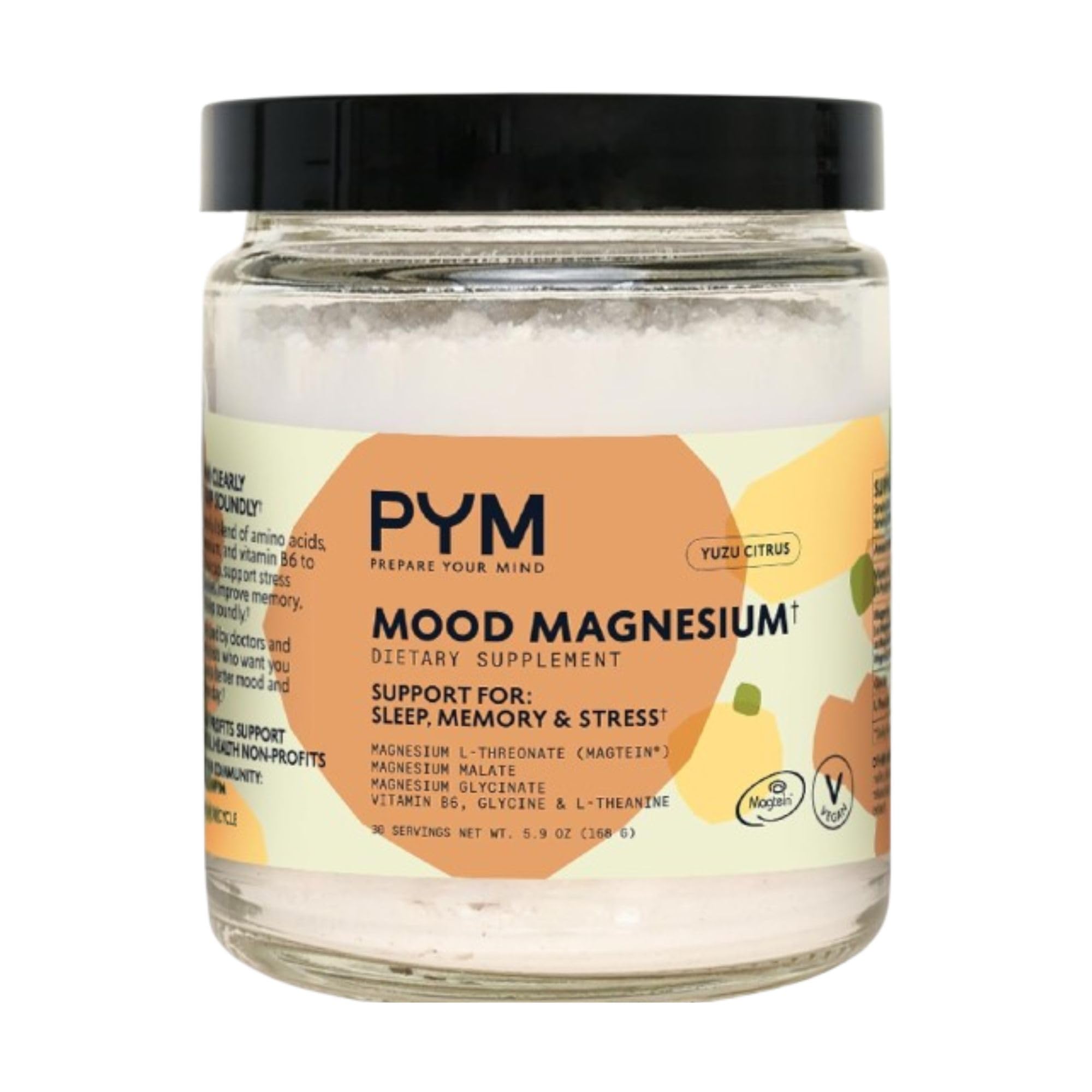 PYM Mood Magnesium: envase-dosis portátiles para relajación en movimiento.