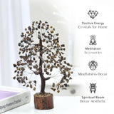 PYOR ojo de tigre: árbol cristal para atraer abundancia y prosperidad.