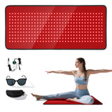 Manta PZJDSR con terapia de luz roja de 340 LEDs para relajación muscular