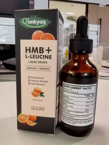 Q'ankyaq Leucina HMB, gotero de dosis precisa para dosificación fácil.