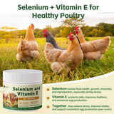 Qanoreth polvo de selenio y vitamina E, mejora potencial de la calidad de huevos