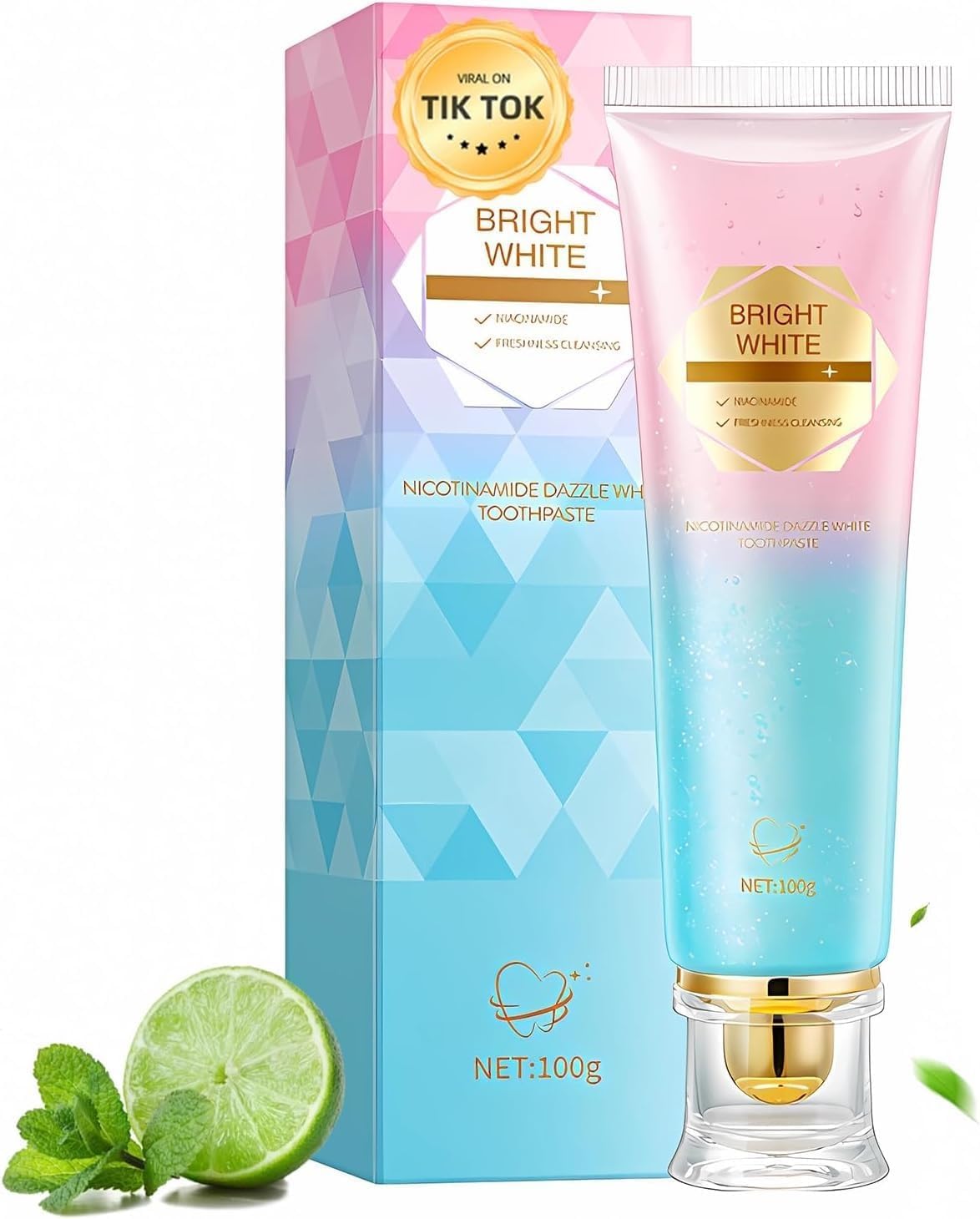 QGGQ Niacinamida blanqueamiento dientes: reduce manchas y revela sonrisa más clara
