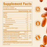 QIN SHAN TANG Vitamina D3 y K2 en cápsulas para salud general