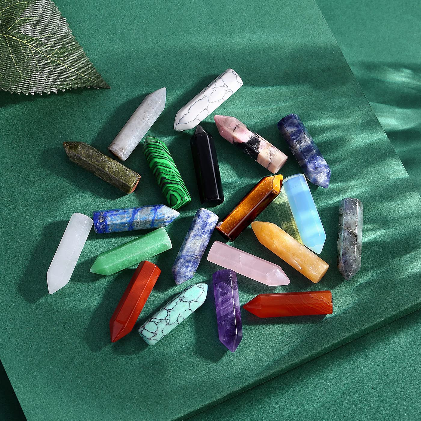 QINJIEJIE varita de opalita, aporta claridad durante prácticas de Reiki.