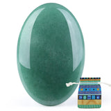 QINJIEJIE piedra palma aventurina verde, buena para relajación diaria.
