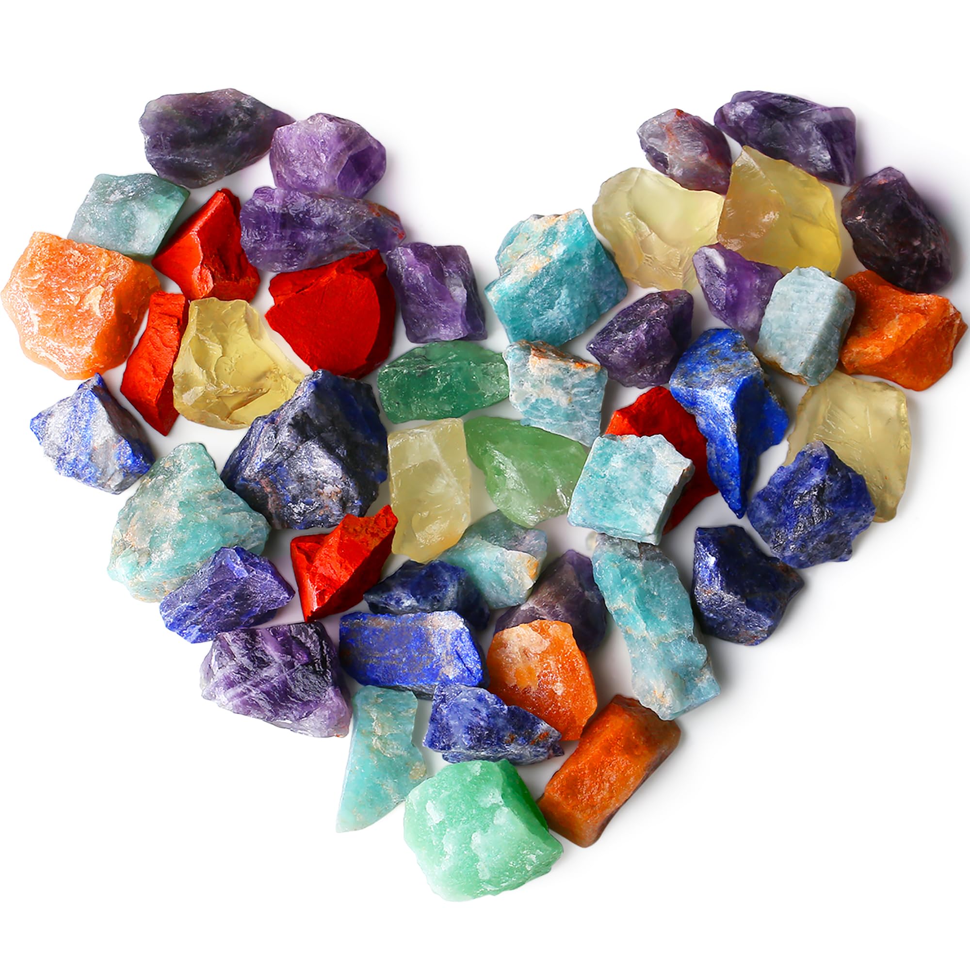 QINJIEJIE piedras crudas para colección y decoración del hogar.