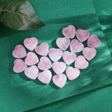 QINJIEJIE: piedras de bolsillo rosas para llevar y concentrarse durante la jornada.
