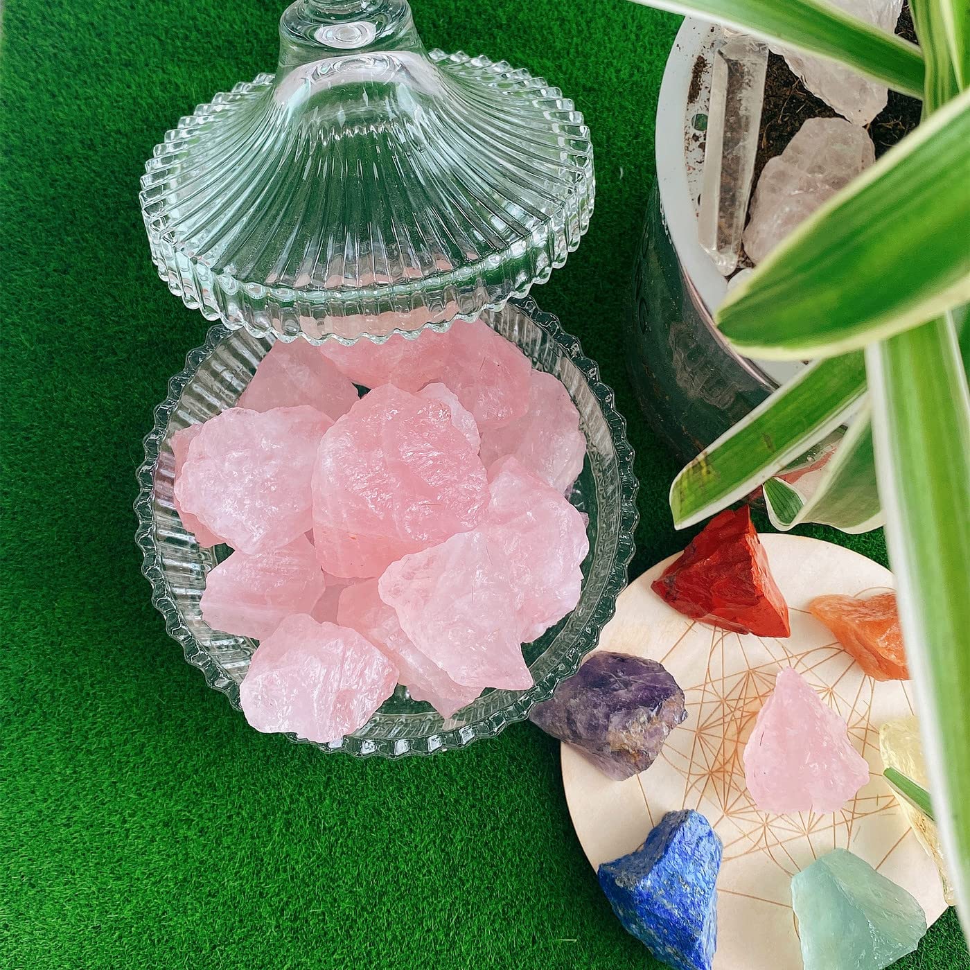 QINJIEJIE piedras para Reiki y meditación, equilibrio emocional