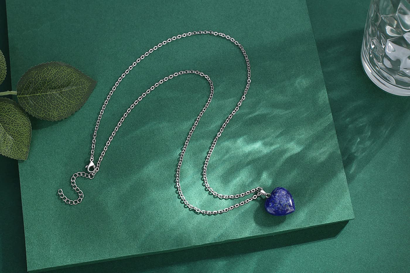 QINJIEJIE accesorio cristal lapislazuli regalo significativo para amantes de cristales