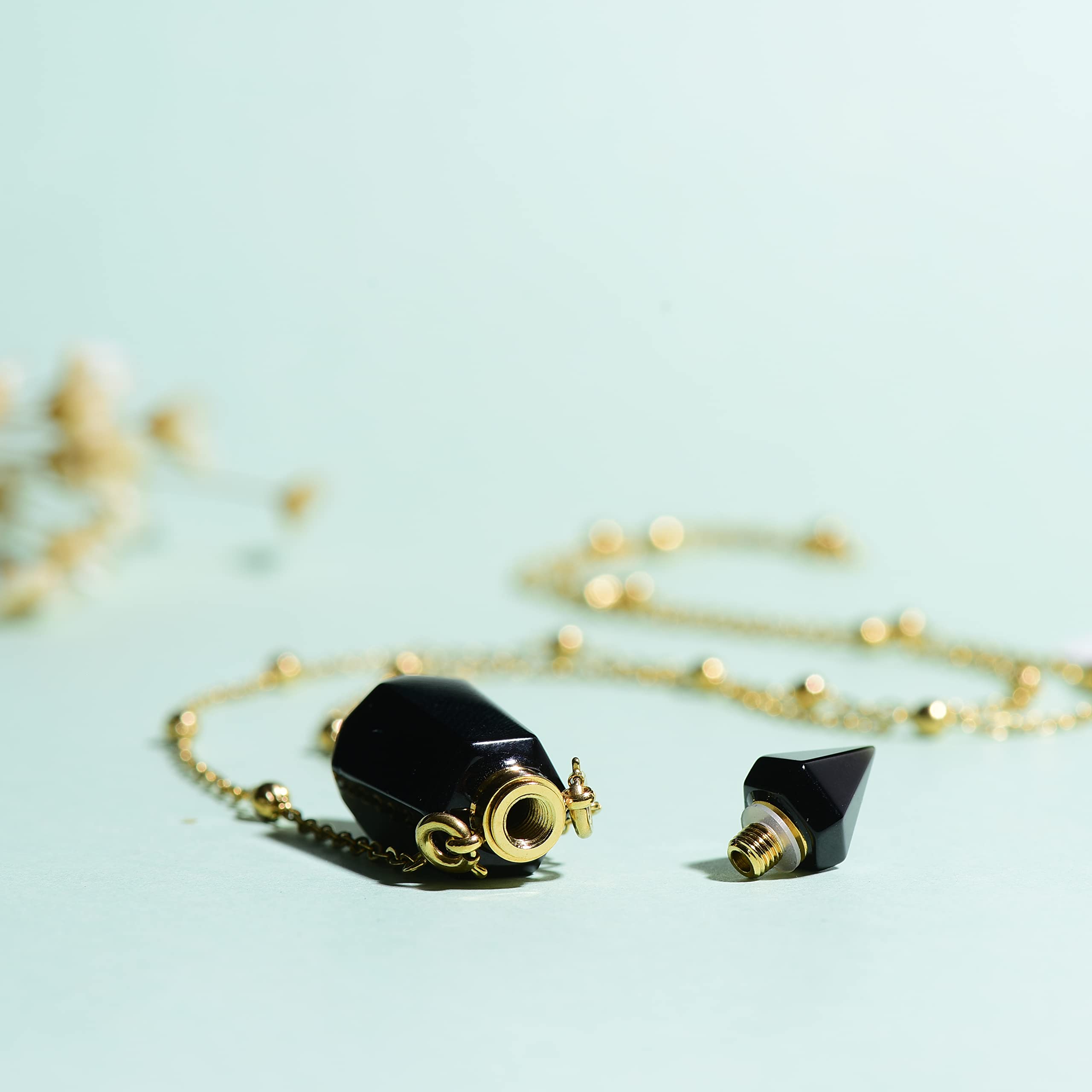 QIQIXIN cadena oro 18K con cierre práctico