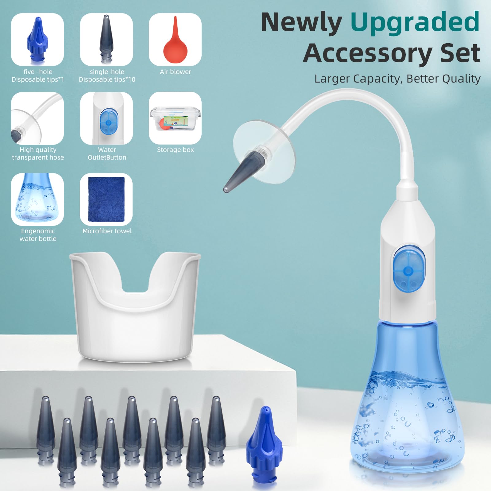 QISXROVY dispensador bulbo: control suave de la presión