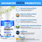 QIVERNAMY Probiotics 50+ etiqueta clara y legible.