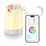Qivine Soother con luz nocturna de 8 colores para crear un ambiente relajante.