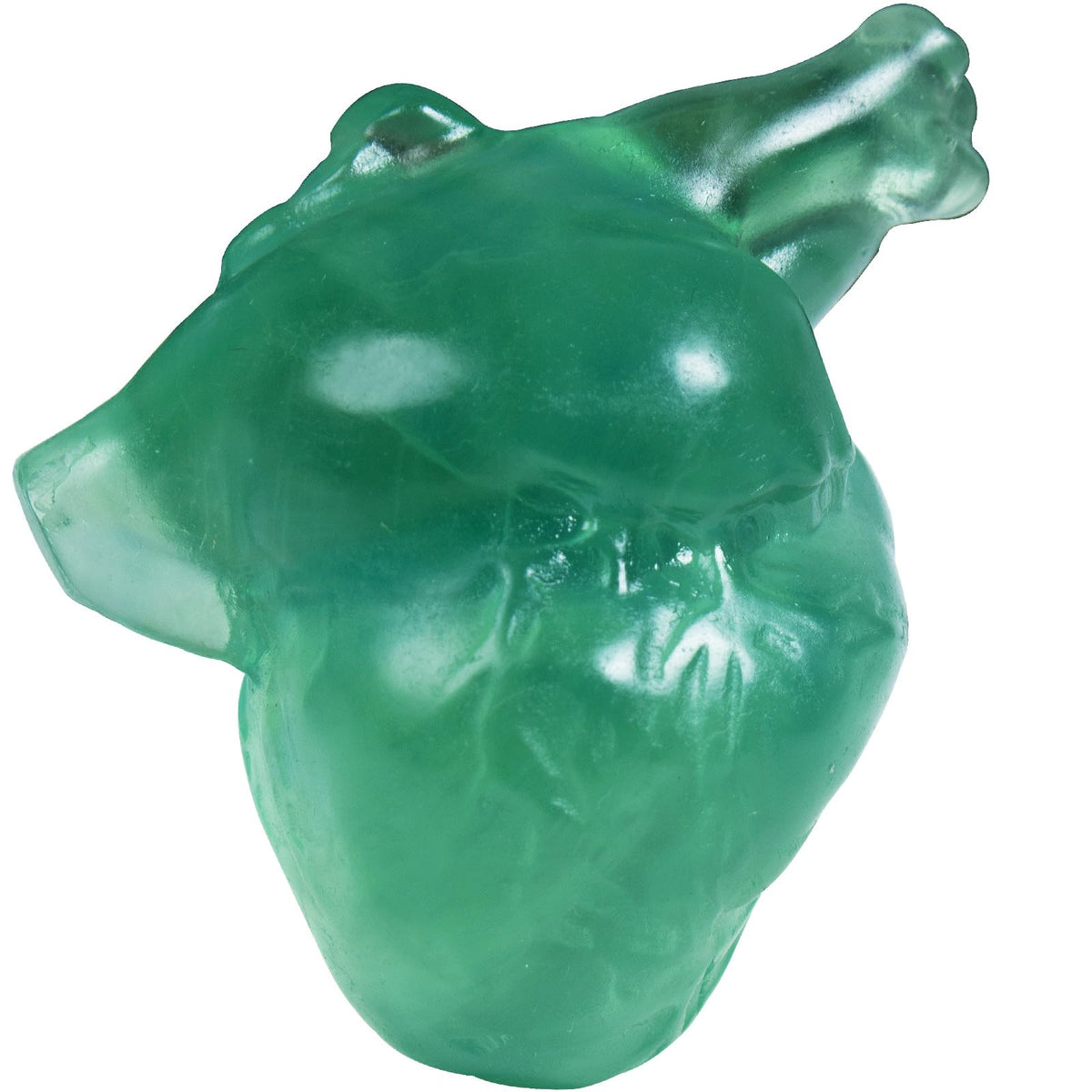 QLRSUXN corazón cristal fluorita, ideal para decoración y meditación diaria.