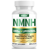 Qmiozzy NMNH botella y cápsulas para energía diaria.