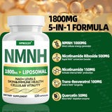 Qmiozzy NMNH incluye nicotinamida ribósido para energía.