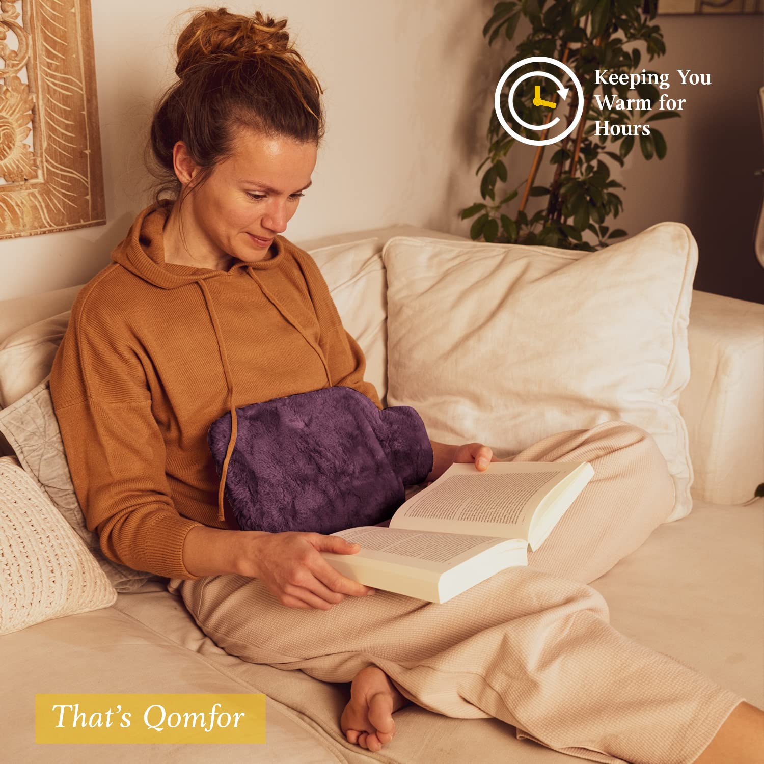 Qomfor relajacion noches confort: acompaña momentos de tranquilidad y autocuidado en casa.