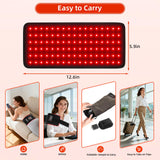 Qtyspdct cinturon luz roja 660-850 en acción para bienestar.