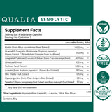 QUALIA LIFE SCIENCES Senolítico: botella de cápsulas lista para consumir.