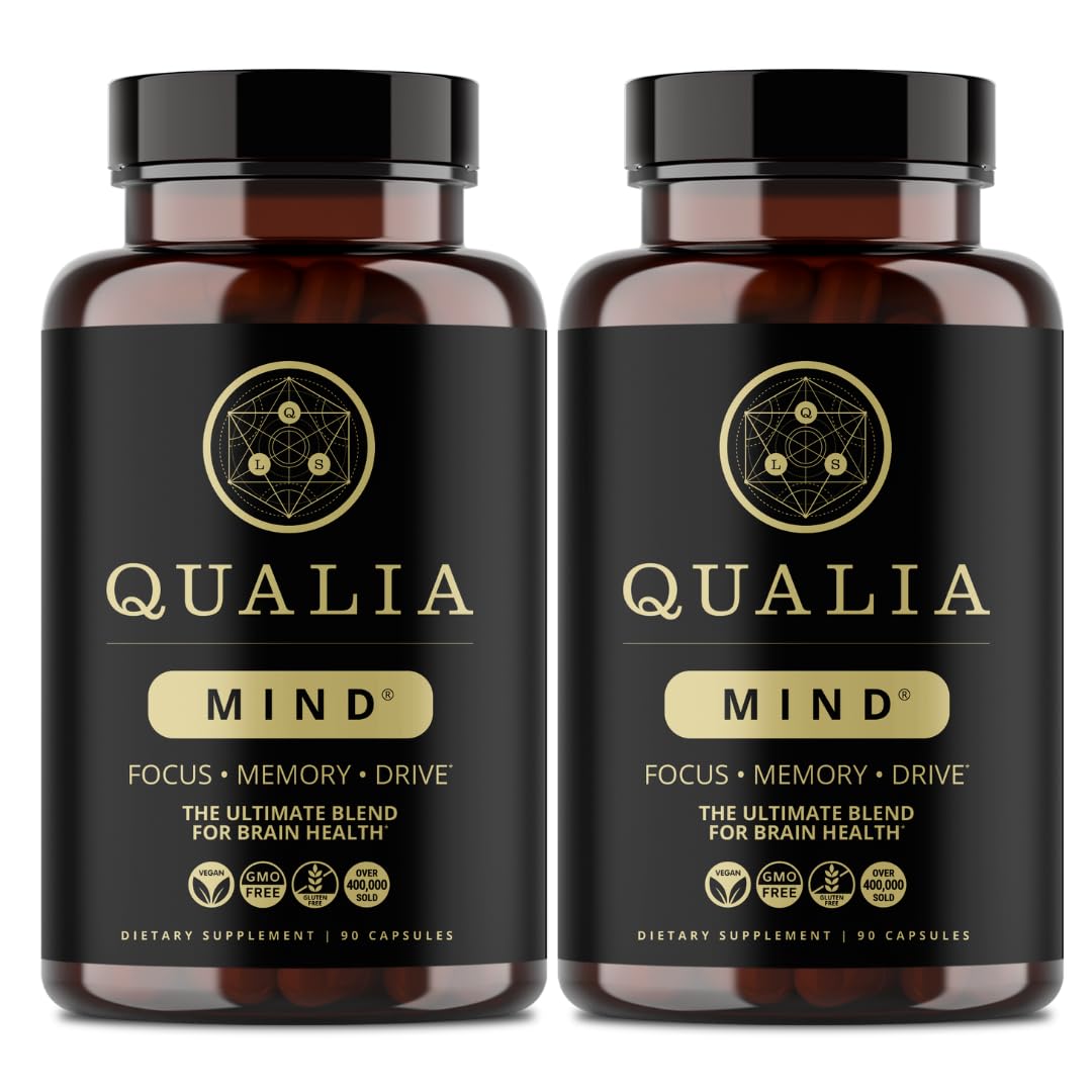 Qualia Mind: botella de concentración para sesiones prolongadas y enfoque sostenido.