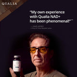 Qualia NAD: envase sostenible, opción vegana y sin gluten.